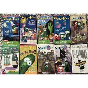 Lot of 10 Big Idea VeggieTales VHS‎ Movies
